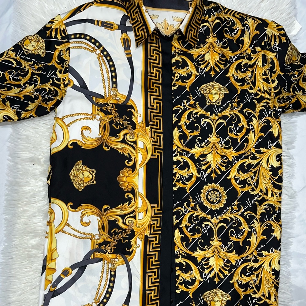 BAROCCO SILK SHIRT DRESS